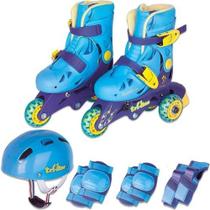 Patins Roller Infantil Classico Triline 3 rodas 26 Ao 33