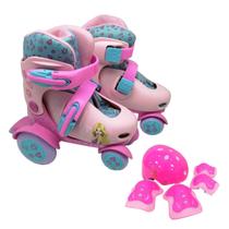 Patins Roller Quad Infantil Ajustavel n 27 ao 30 - DM TOYS