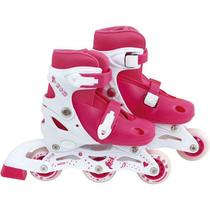 Patins Roller Rosa TAM P 30-33 - MOR