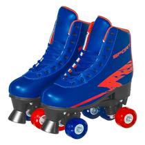 Patins Skate Roller Quad Adulto 4 Rodas Com Regulagem De Tamanho E Freio Frontal Patins Skate Roller Quad Adulto 4 Rodas Com Regulagem De Tamanho E Freio Frontal