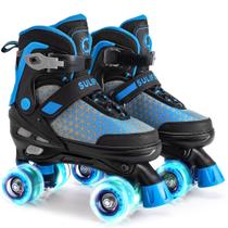 Patins SULIFEEL para meninas, meninos e crianças com rodas iluminadas