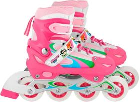 Patins Super Poderosas Multikids Tam P 31 34 BR760 Rosa Patins Super Poderosas Multikids Tam P 31 34 BR760 Rosa