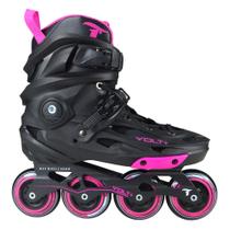 Patins traxart freestyle inline volt rosa 2.0 abec 9 Patins traxart freestyle inline volt rosa 2.0 abec 9