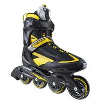Patins Traxart Inline Kozmic Freio, Rodas 80mm, ABEC9 e Comfort Fit Tech