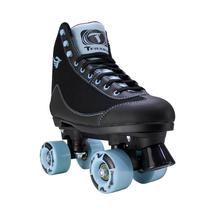 Patins Traxart Quad PowerQuad Preto/Azul - Rodas 58x32mm/85A ABEC-5