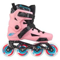 Patins Traxart Revolt Rose - 80mm ABEC-9 Patins Traxart Revolt Rose - 80mm ABEC-9