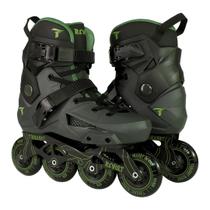 Patins Traxart Revolt Verde - 80mm/85A - ABEC-9 Patins Traxart Revolt Verde - 80mm/85A - ABEC-9