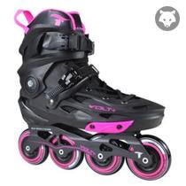 Patins volt + 2.0 rosa inline freestyle traxart