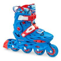 Patins X2 Azul Ajustável 26 ao 33