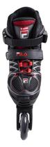 Patins Xone Inline Ajustável Fila Black Red