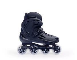 Patins XT Hd Inline Preto 4 Rodas 80 Mm (PAR)