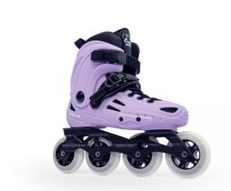 Patins XT Roller Hd Inline Lillas Roxo Adulto Infantil (PAR)