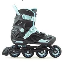 Patins Zippy Ajustável Black Ice 29-33 (PAR)