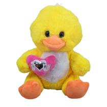Pato Com Coração De Pelúcia 25 Cm Altura Pato Com Coração De Pelúcia 25 Cm Altura