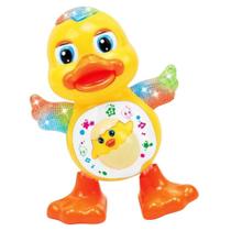 Pato Dançante Brinquedo Musical Duck Dancing Patinho - Dm Toys