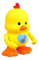 Pato Dançarino Brinquedo Infantil Musical Som Luzes Didático - DM Toys