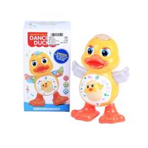 Pato De Brinquedo Infantil Dançarino Luzes Movimento E Som