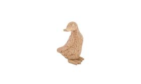 Pato M Escultura Decorativa de Resina