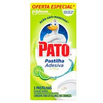 Pato Pastilha Adesiva Citrus - 8 Embalagens c/ 3 Unidades Pato Pastilha Adesiva Citrus - 8 Embalagens c/ 3 Unidades