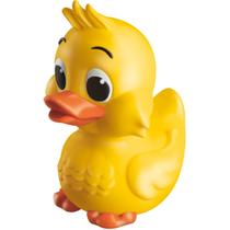 Pato Patinho 21cm Grande Em Vinil Macio Animais Da Fazenda Infantil Menino Menina Coleção Big Farm Cometa