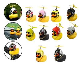 Pato Patinho Bike Moto Malandro Guidao Buzina Sino Kit C/ 10 Cor Sortida Flor