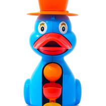 Pato Patinho Interativo Gira a Roda Água Brinquedo Infantil