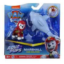 Patrulha Canina Aqua Pups Marshall e Golfinho 3472