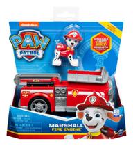 Patrulha Canina Boneco Brinquedo Veiculo Solido Marshall