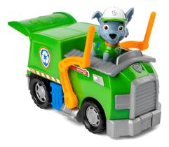 Patrulha Canina Boneco Brinquedo Veiculo Solido Rocky Sunny