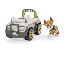 Patrulha Canina Boneco Brinquedo Veiculo Solido Tracker