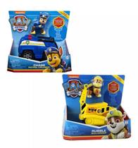 Patrulha Canina Chase + Rubble Com Veiculo Sunny Patrulha Canina Chase + Rubble Com Veiculo Sunny