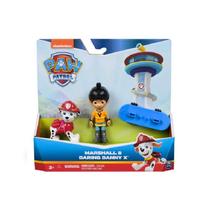 Patrulha Canina Figuras Marshall e Danny X com Skate 3587
