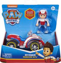 Patrulha canina filme - boneco ryder e quadriciclo atv