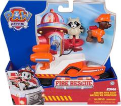 Patrulha Canina, Fire Rescue, Veículo Grande com Figura Zuma Patrulha Canina, Fire Rescue, Veículo Grande com Figura Zuma