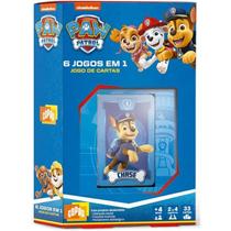 Patrulha Canina Jogo de Cartas - 6 jogos em 1 COPAG Patrulha Canina Jogo de Cartas - 6 jogos em 1 COPAG