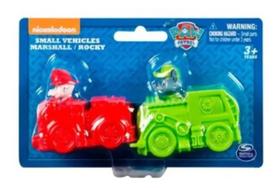 Patrulha Canina Mini Veículos Pack Com 2 Marshall/rocky 1318 Patrulha Canina Mini Veículos Pack Com 2 Marshall/rocky 1318