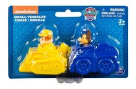 Patrulha Canina Mini Veículos Pack Com 2 Rubble/chase 1318