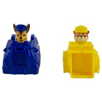 Patrulha Canina - Mini Veículos Pack com 2 - Rubble/Chase