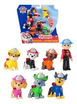 Patrulha Canina - Pack Com 7 Bonecos Time Fire Rescue Sunny 4840