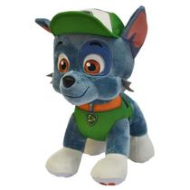 Patrulha Canina Pelúcia Rocky 30cm 1344 - Sunny Patrulha Canina Pelúcia Rocky 30cm 1344 - Sunny