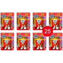 Patrulha Canina Rei por um Dia - Kit 25 Livrinhos Lembrancinha de Festa Sacolinha Aniversário