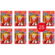Patrulha Canina Rei por um Dia - Kit 25 Livrinhos Lembrancinha de Festa Sacolinha Aniversário