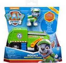Patrulha Canina Rocky E Veiculo Basico Recycle Truck 1389