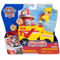 Patrulha Canina Veiculo Grande Rubble Fire Rescue SUNNY