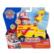 Patrulha Canina - Veiculo Grande Rubble Fire Rescue