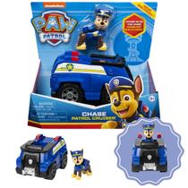 Patrulha Canina Veiculo Solido de Resgate Policia Chase Sunny Boneco Chase com Veículo Patrol Cruiser Sunny Infantil Original