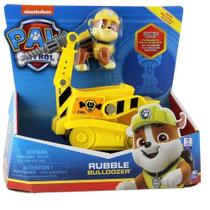 Patrulha Canina Veículos Básicos E Boneco Paw Patrol Rubble