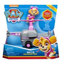 Patrulha Canina Veículos Básicos E Boneco Paw Patrol Skye