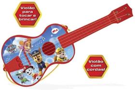 Patrulha Canina Violão Infantil 50 Cm Original - Elka 1143 Patrulha Canina Violão Infantil 50 Cm Original - Elka 1143