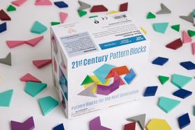 Pattern Blocks Math for Love, conjunto de 132 do século XXI